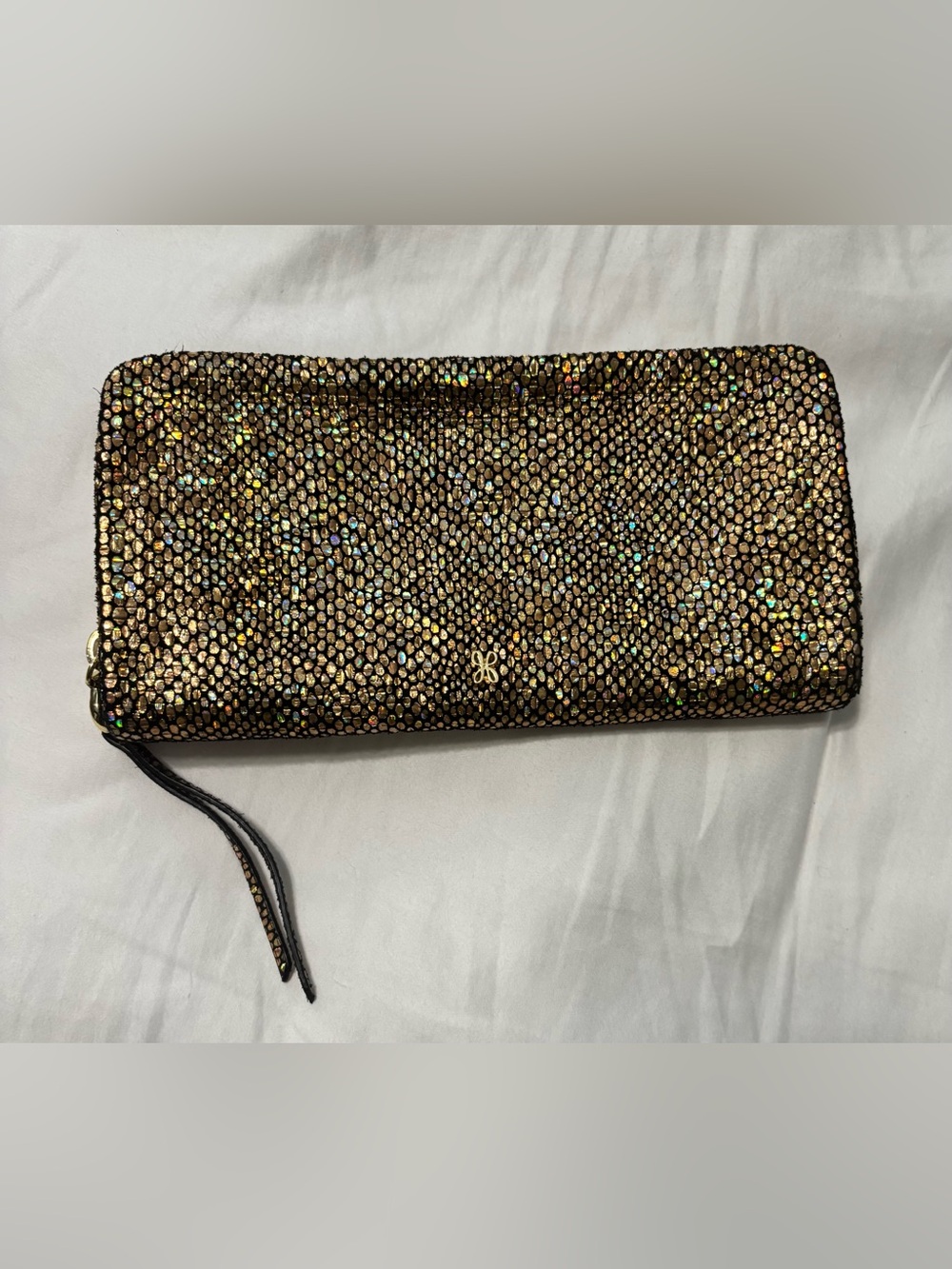 HOBO Eliza Continental Wallet in Disco Print